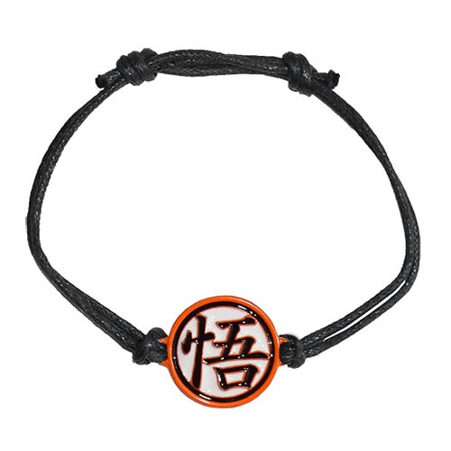 Dragon Ball Z Goku's Orange Kanji Adjustable Bracelet